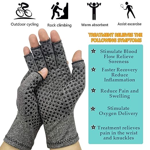 Compression Active Grip Gloves