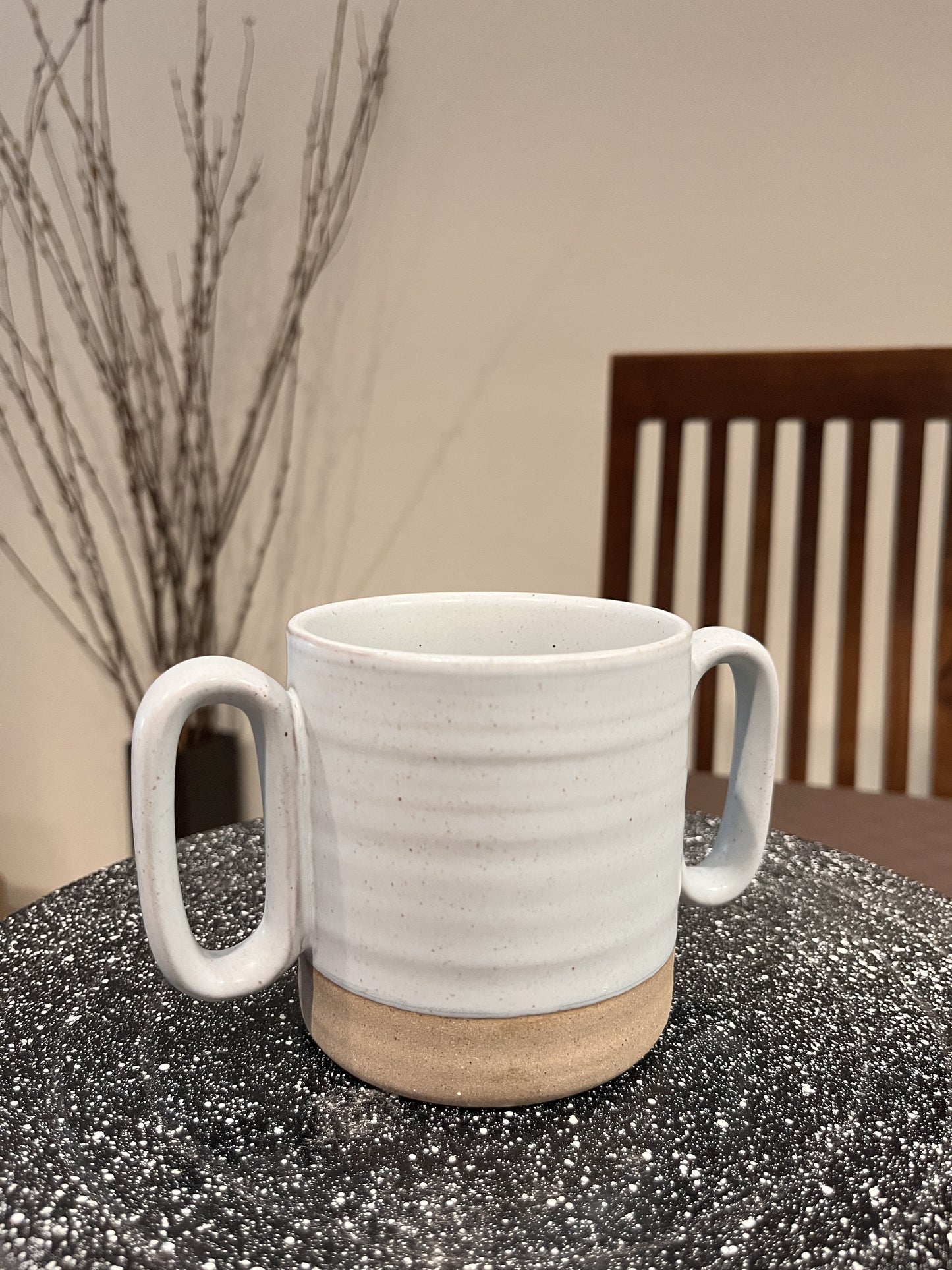 Dual Handle Mug